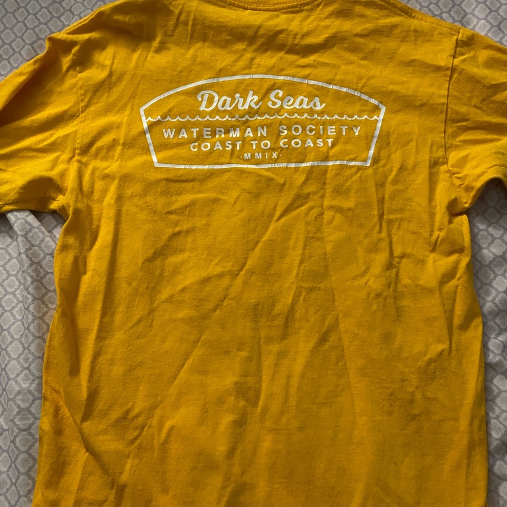 Yellow Dark seas T-Shirt